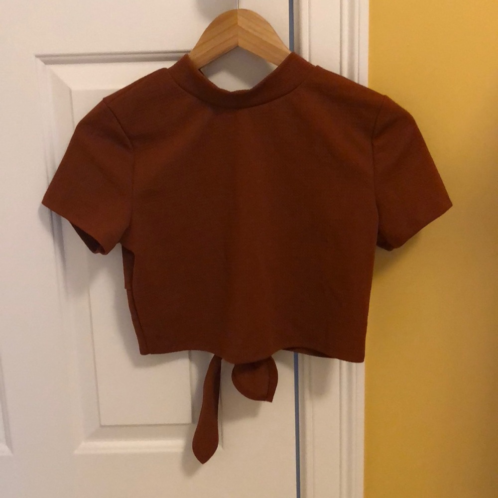 3 for $25 Open back crop top, NWOT